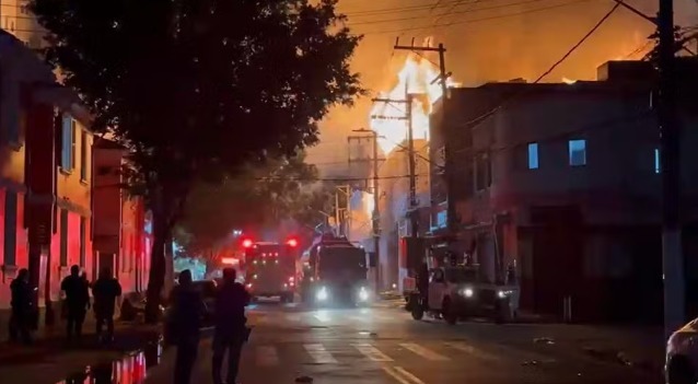 Incêndio no Brás