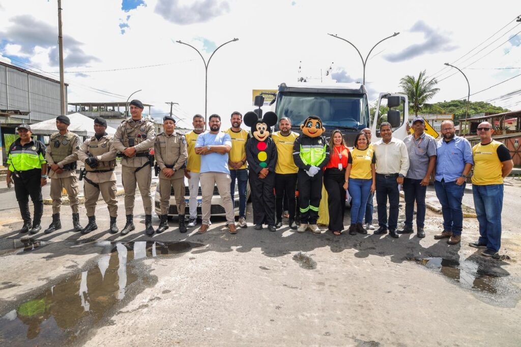 Candeias: Prefeitura inicia campanha Maio Amarelo com blitz educativa