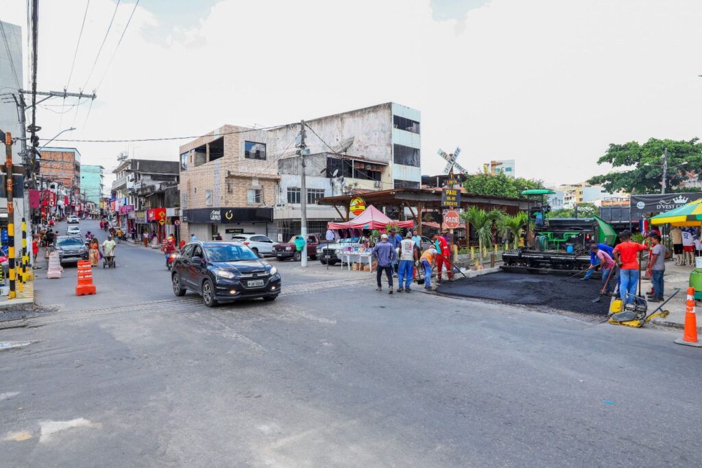 VLI inicia manutenção em linha férrea; trecho da Av. Antônio Paterson fica interditado até o fim da tarde – Imprensa Bahia