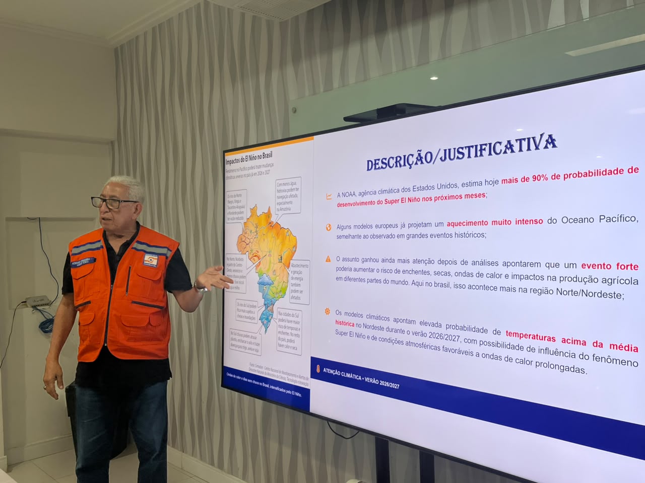 Defesa Civil apresenta plano piloto para prevenir impactos do El Niño no município – Imprensa Bahia
